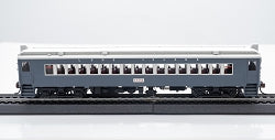 Con-Cor HO MUmP54 Long Island Tichy Scheme Non-Powered Coach, w/White Window Stripe- Car #1172