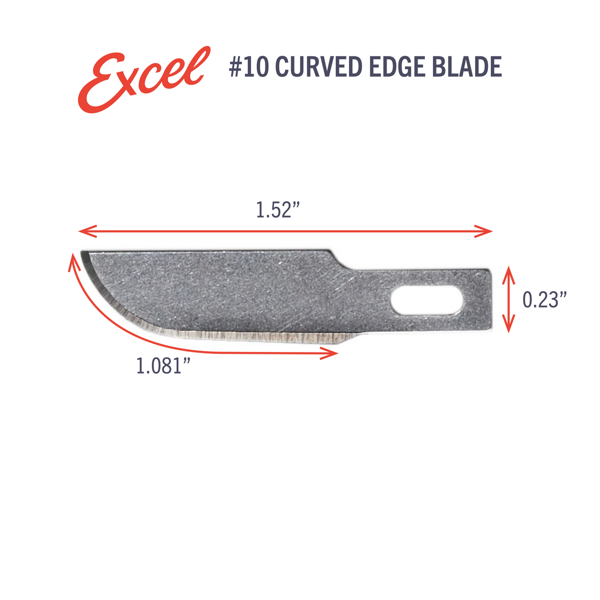 #10 Curved Edge Blades