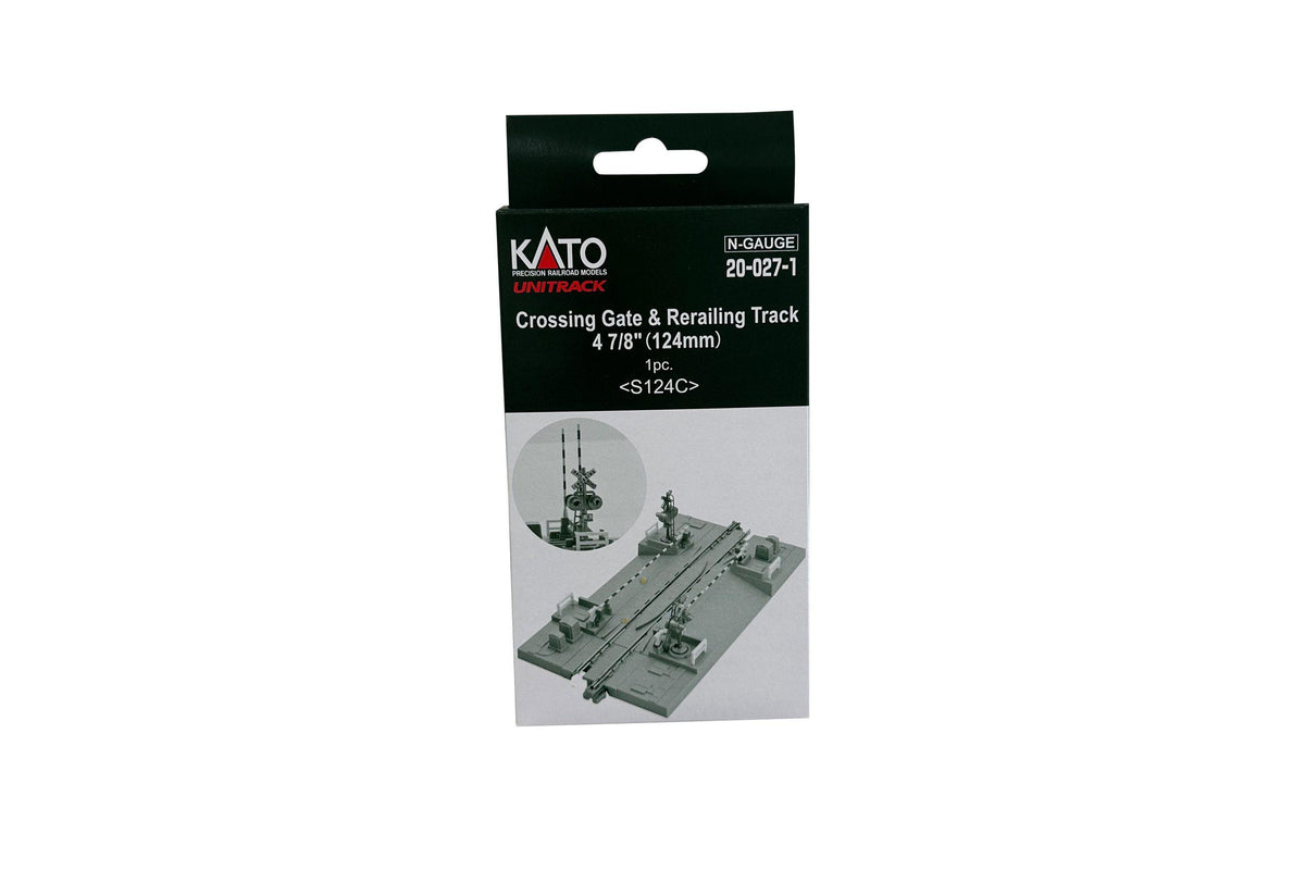 N 124mm Dummy Road Crossing Track (1 pc)