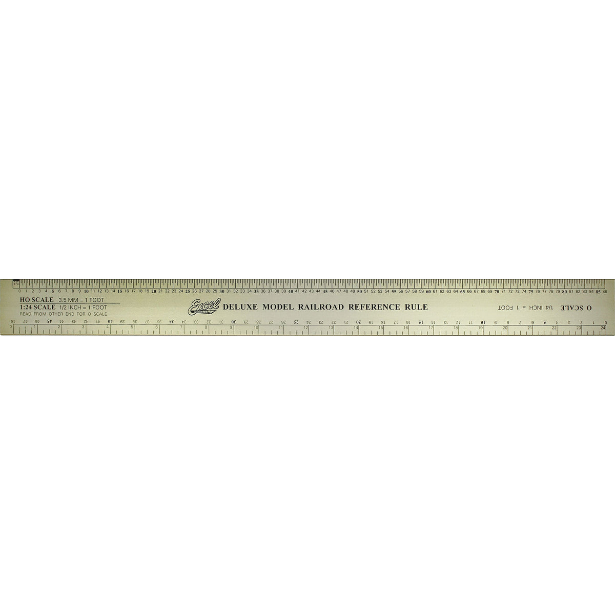12-Inch Scale Ruler for Modeling