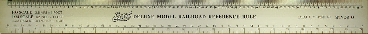 12-Inch Scale Ruler for Modeling