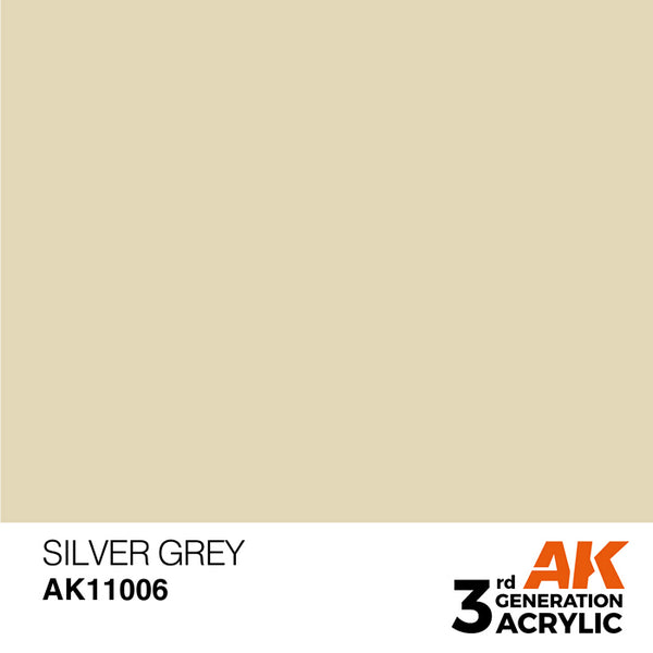 SILVER GREY AK Interactive 3G Acrylic (.57 oz.) bottle