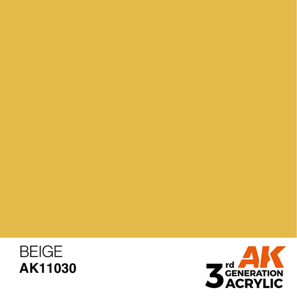 BEIGE AK Interactive 3G Acrylic (.57 oz.) bottle
