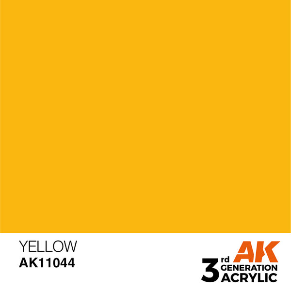 YELLOW AK Interactive 3G Acrylic (.57 oz.) bottle