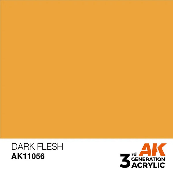 DARK FLESH AK Interactive 3G Acrylic (.57 oz.) bottle - Arizona Hobbies LLC