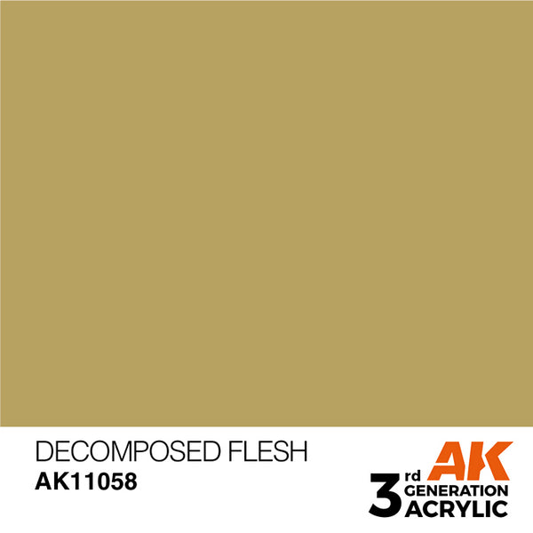 DECOMPOSED FLESH AK Interactive 3G Acrylic (.57 oz.) bottle