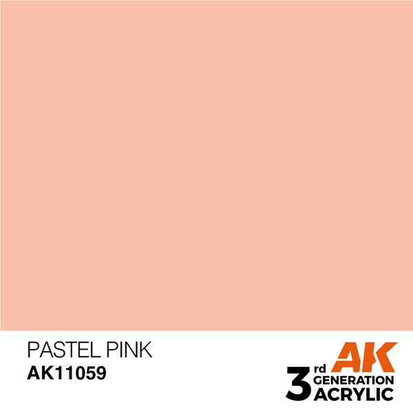 PASTEL PINK AK Interactive 3G Acrylic (.57 oz.) bottle