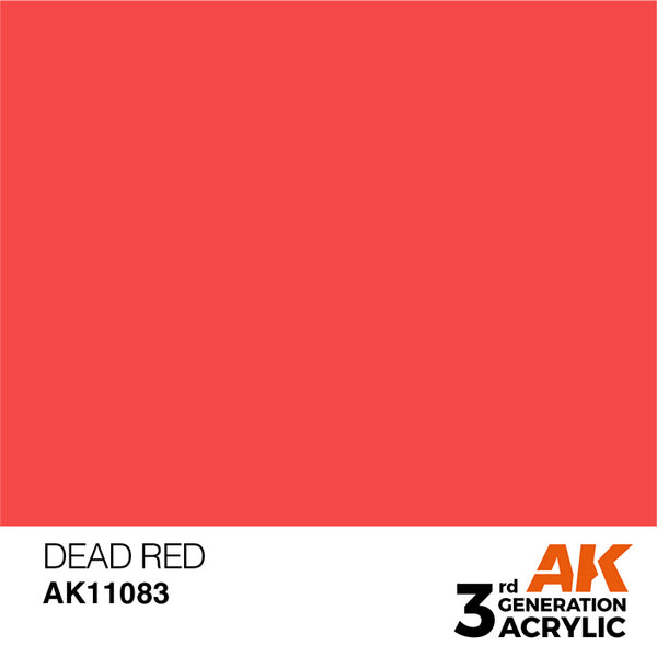 DEAD RED AK Interactive 3G Acrylic (.57 oz.) bottle