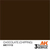 CHOCHOLATE (CHIPPING) AK Interactive 3G Acrylic (.57 oz.) bottle - Arizona Hobbies LLC