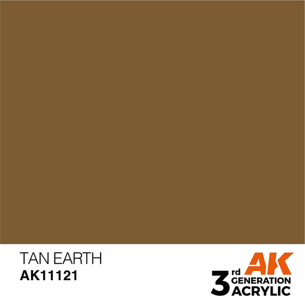 TAN EARTH AK Interactive 3G Acrylic (.57 oz.) bottle