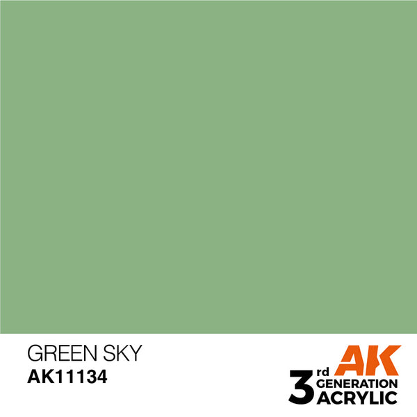 GREEN SKY AK Interactive 3G Acrylic (.57 oz.) bottle