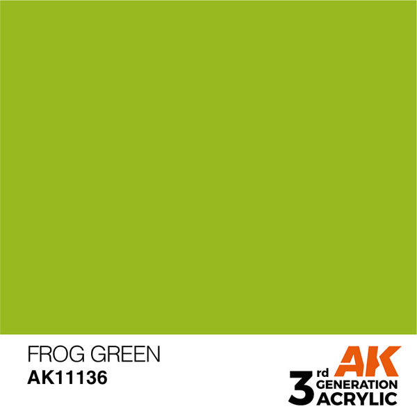 FROG GREEN AK Interactive 3G Acrylic (.57 oz.) bottle
