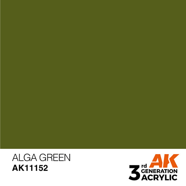 ALGAE GREEN AK Interactive 3G Acrylic (.57 oz.) bottle
