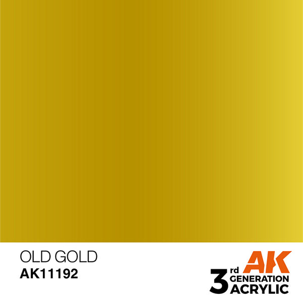 OLD GOLD AK Interactive 3G Acrylic (.57 oz.) bottle