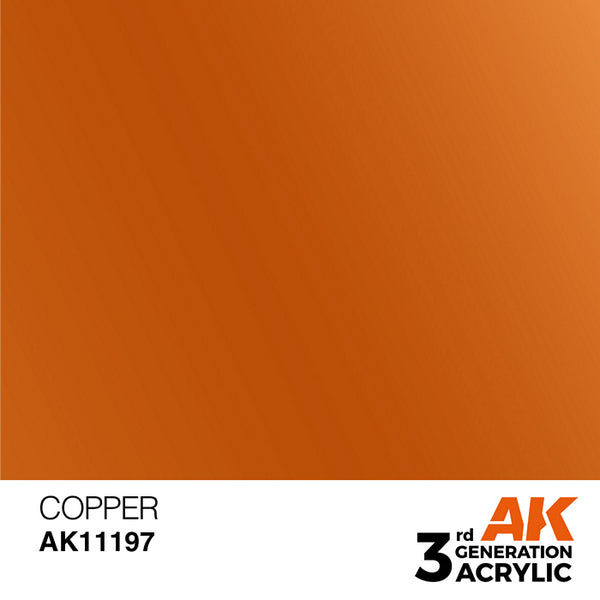 COPPER AK Interactive 3G Acrylic (.57 oz.) bottle
