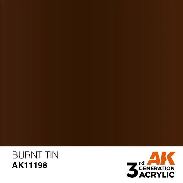 BURNT TIN AK Interactive 3G Acrylic (.57 oz.) bottle - Arizona Hobbies LLC