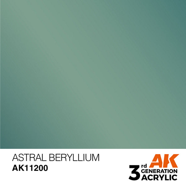 ASTRAL BERYLLIUM AK Interactive 3G Acrylic (.57 oz.) bottle