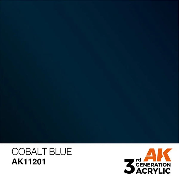 COBALT BLUE AK Interactive 3G Acrylic (.57 oz.) bottle - Arizona Hobbies LLC