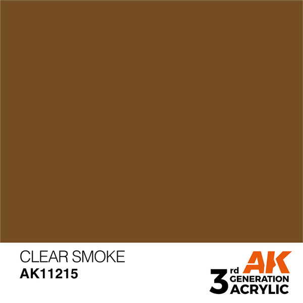 CLEAR SMOKE AK Interactive 3G Acrylic (.57 oz.) bottle