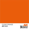CLEAR ORANGE AK Interactive 3G Acrylic (.57 oz.) bottle - Arizona Hobbies LLC