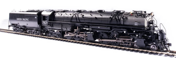 Broadway Limited Brass Hybrid 4804 UP Early Challenger (CSA-2), #3821, Post-1947,Paragon4 Sound/DC/DCC, Smoke, HO
