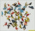 HO Scale Figures Seated painted package of 100