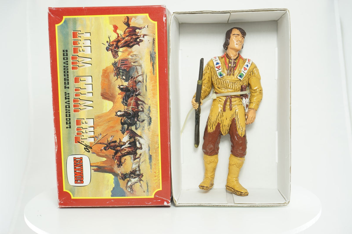 Comansi Wild West Hand Painted 7" Toy Figure – Kit Carson