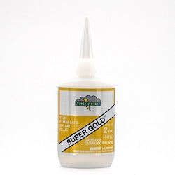 SUPER-GOLD Gap-Filling Foam Safe Super Glue 2 oz.