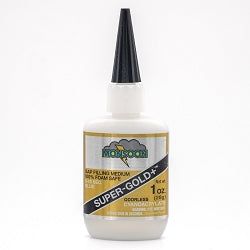SUPER-GOLD+ Gap-Filling Foam Safe Super Glue 1 oz.