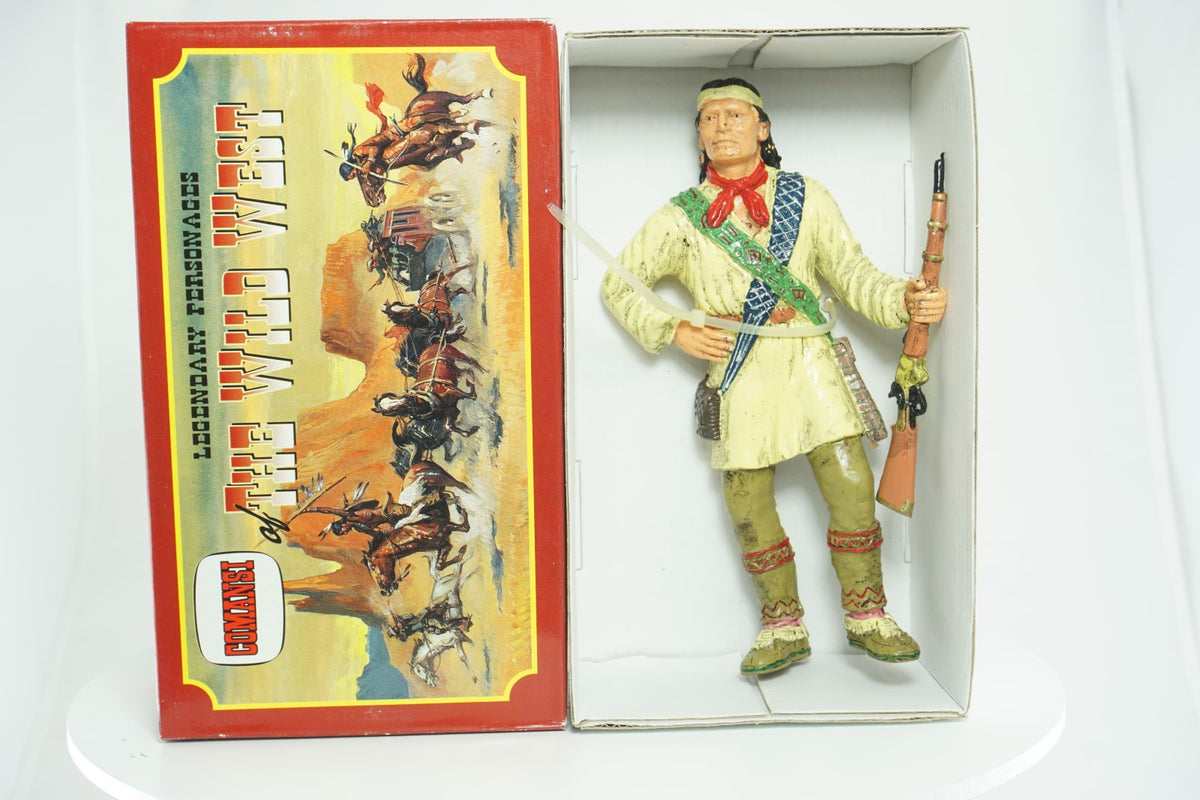 Comansi Wild West Hand Painted 7" Toy Figure – Tecumseh