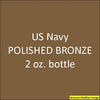 U.S. Navy POLISHED BRONZE (Propellers) 2 oz. bottle (Airbrush-ready) tcp-1014-2