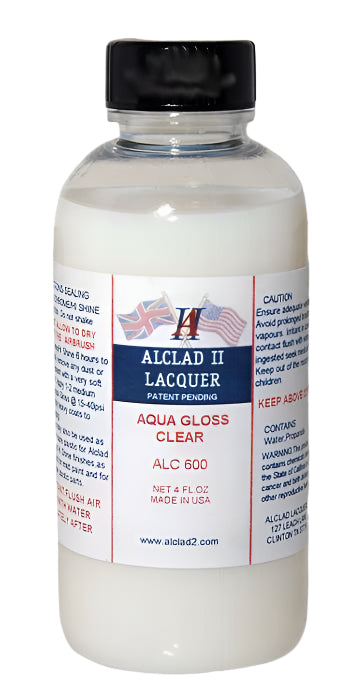 ALC-600 Aqua Acrylic Gloss Varnish 4 oz. bottle (Klear-Kote)