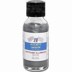 Alclad II Airframe Aluminum Lacquer Paint 1 oz Bottle - Arizona Hobbies LLC
