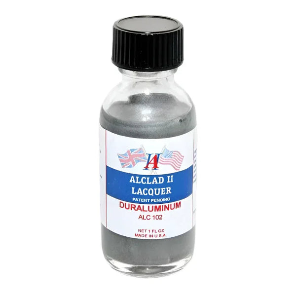 Alclad II Duraluminum Lacquer Paint for Models - 1 oz - Arizona Hobbies LLC