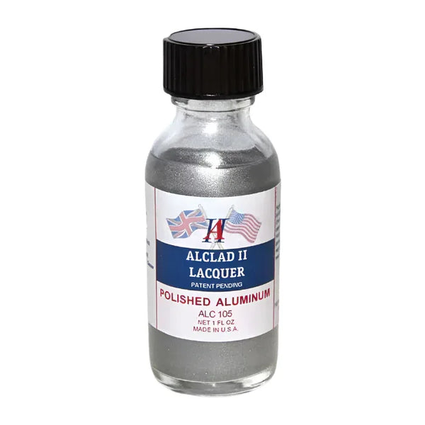 Alclad II Polished Aluminum Model Paint 1 oz Lacquer - Arizona Hobbies LLC