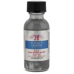 Alclad II RAF High Speed Silver Lacquer Paint 1oz - Arizona Hobbies LLC