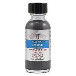 Alclad II Stainless Steel Lacquer Model Paint 1 oz - Arizona Hobbies LLC