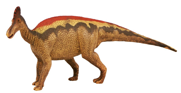 Carnotaurus and Corythosaurus 1:40 scale models London Natural History Museum