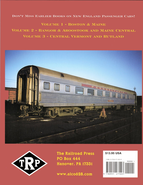 Passenger Equipment of the Pennsylvania Railroad Volume 1: Coaches