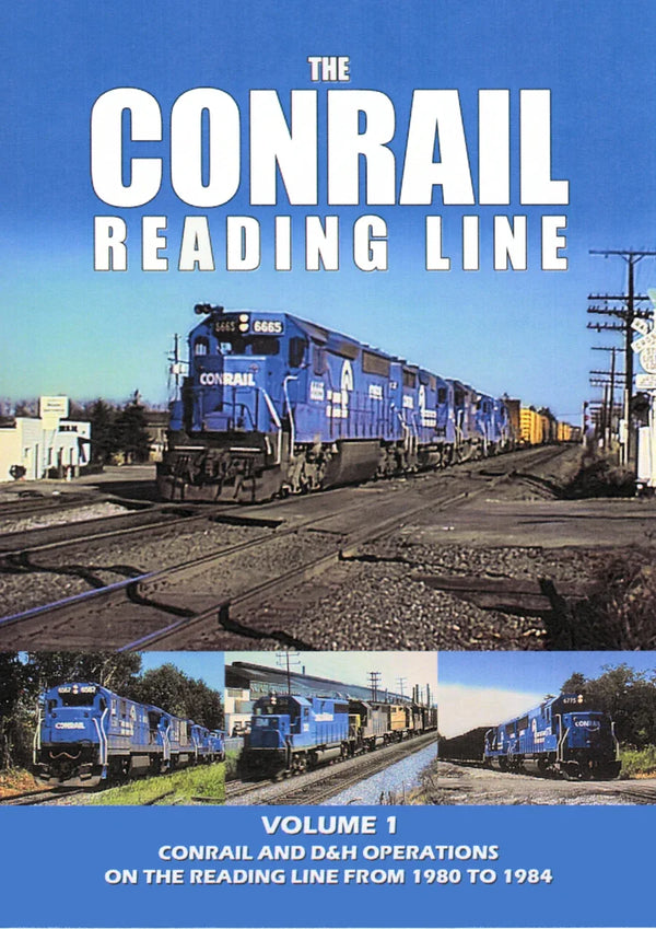 The Conrail Reading Line Volume 1: Conrail and D&H Operations (DVD-Video) - Arizona Hobbies LLC