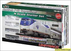 KATO N Scale AMTRAK P42 SUPERLINER PHASE IVB STARTER SET