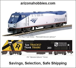 Kato HO P42 AMTRAK Phase V Late #17 w/pre-installed ESU LOKSOUND - FREE USA SHIPPING!