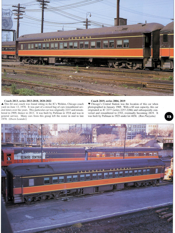 Illinois Central/GM&O Color Guide to Freight and Passenger Equipment