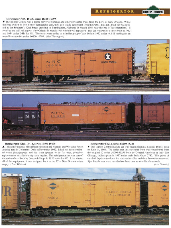Illinois Central/GM&O Color Guide to Freight and Passenger Equipment