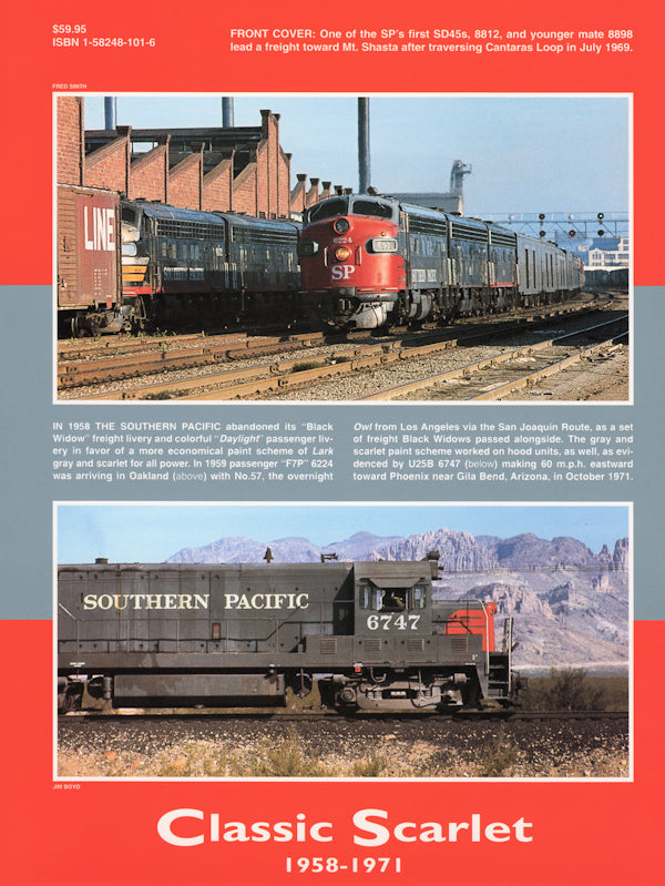 Southern Pacific In Color Volume 3: Classic Scarlet