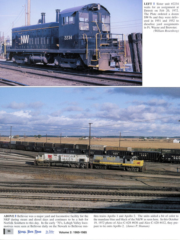 Nickel Plate Road In Color Volume 2: 1960-1985