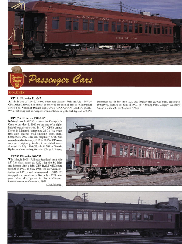Canadian Pacific Color Guide to Freight and Passenger Equipment Volume 2