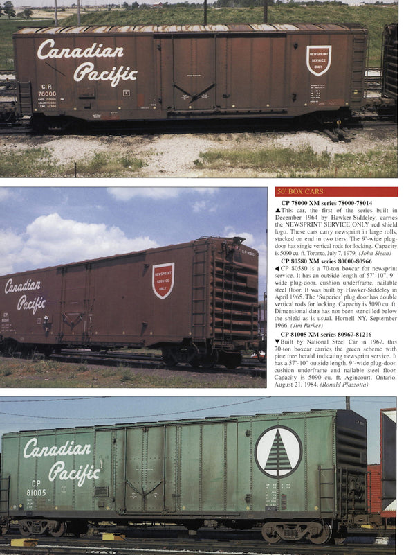 Canadian Pacific Color Guide to Freight and Passenger Equipment Volume 2