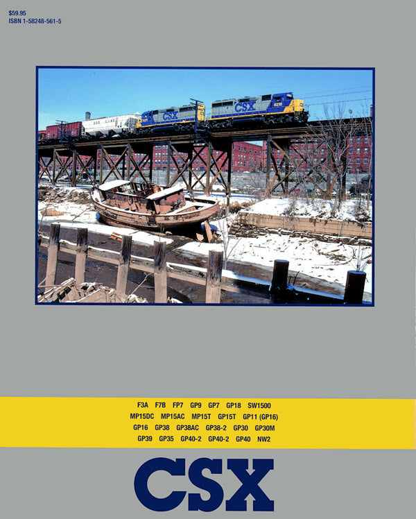 CSX Power In Color Volume 1: Four-Axle EMDs Inherited from Predecessor Companies
