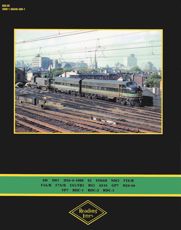 Reading Company Power In Color Volume 1: Steam and First-Generation Diesels